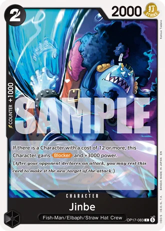 Jinbe (OP17-083) — The World's Strongest Warriors (OP17)