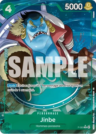 Jinbe (P-063) (Reprint) — ONE PIECE CARD THE BEST vol.2 (PRB02)