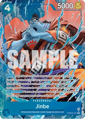 Jinbe (PRB02-007) (Special Rare) — ONE PIECE CARD THE BEST vol.2 (PRB02)