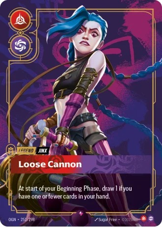 Jinx, Loose Cannon #251/298 — Origins