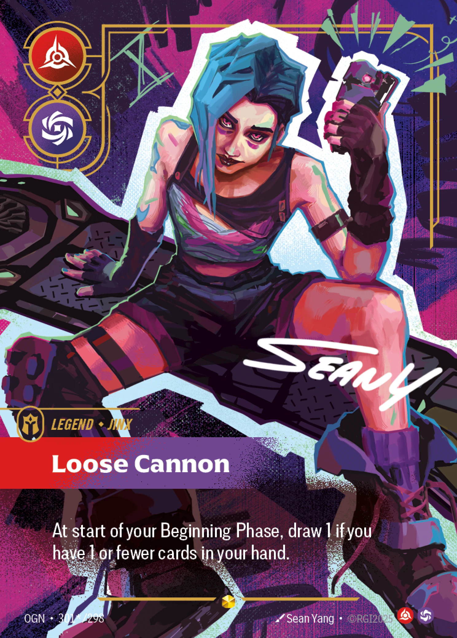 Jinx, Loose Cannon #301s — Origins