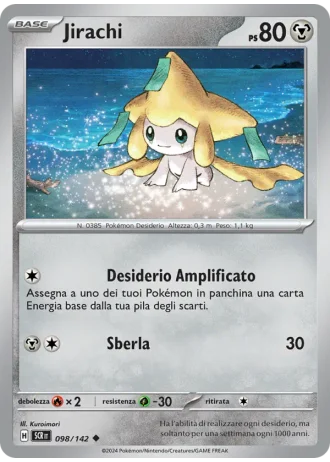 Jirachi #098/142 — Corona Astrale