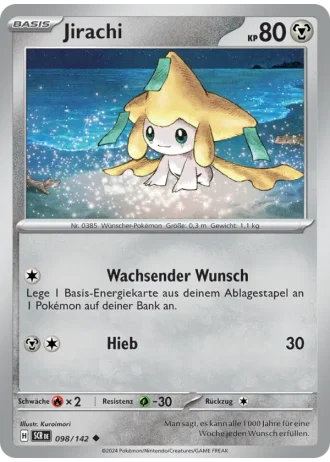 Jirachi #098/142 — Stellarkrone