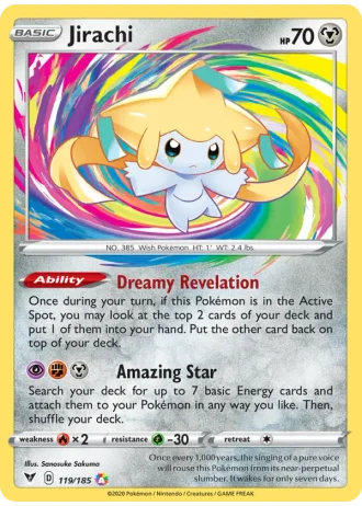 Jirachi #119/185 — Vivid Voltage