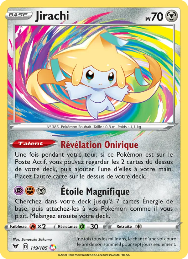 Jirachi #119 — Voltage Éclatant
