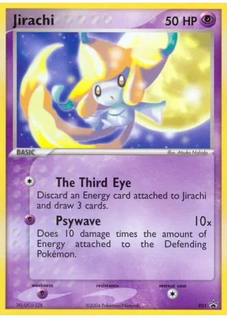 Jirachi #21 — Nintendo Promos