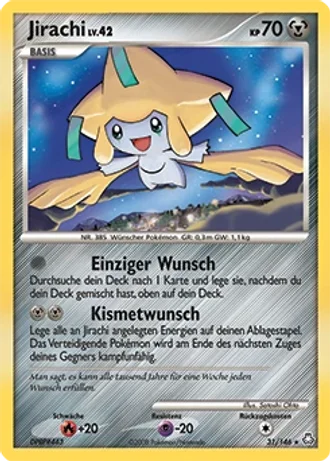 Jirachi #31/146 — Erwachte Legenden