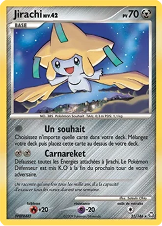 Jirachi #31/146 — Éveil des Légendes