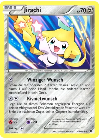 Jirachi #42/108 — Drachenleuchten