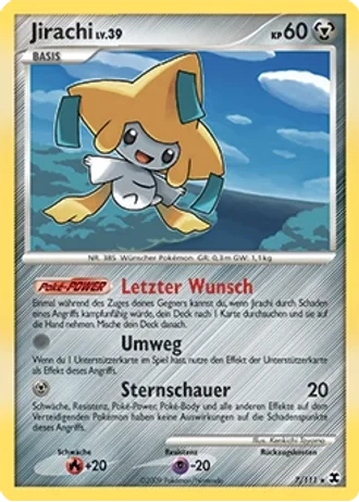 Jirachi #7/111 — Aufstieg der Rivalen