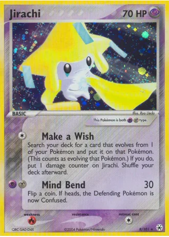 Jirachi #8/101 — Hidden Legends