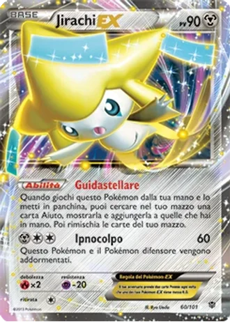 Jirachi EX #60/101 — Esplosione Plasma