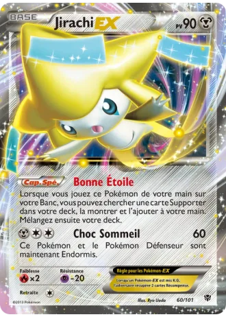 Jirachi EX #60/101 — Explosion Plasma