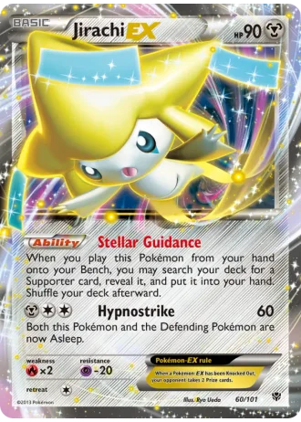 Jirachi EX #60 — Plasma Blast