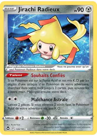 Jirachi Radieux #120/195 — Tempête Argentée