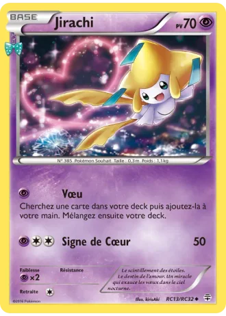 Jirachi RC13/32 — Collection Radieuse (Générations)