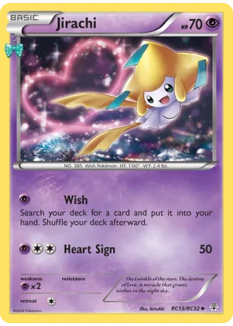 Jirachi RC13 — Radiant Collection (Generations)