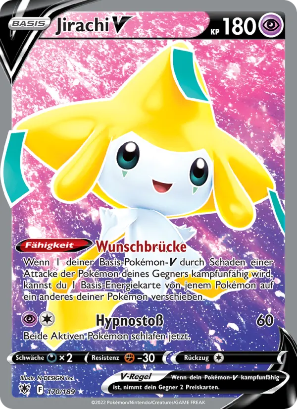 Jirachi V #170 — Astralglanz