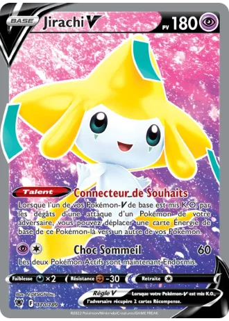 Jirachi V #170/189 — Astres Radieux