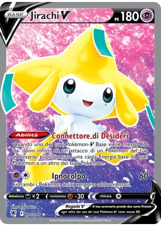 Jirachi V #170/189 — Lucentezza Siderale