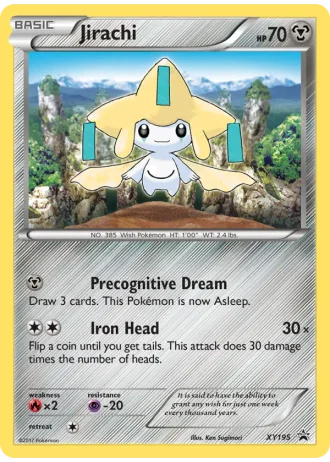 Jirachi XY195 — XY Promos