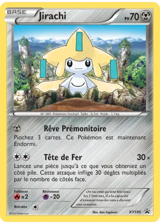 Jirachi XY195 — XY Promos