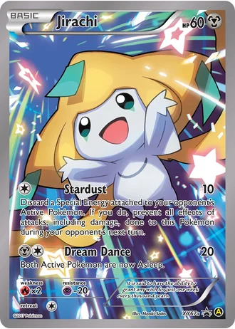 Jirachi XY67a — Yellow A Alternate