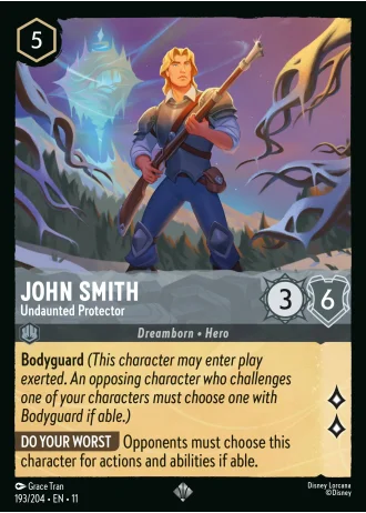 John Smith - Undaunted Protector #193/204 — Winterspell