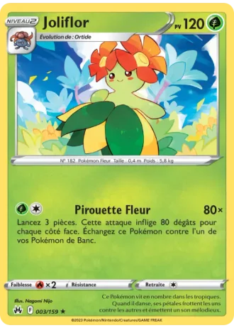 Joliflor #003/159 — Zénith Suprême