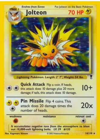 Jolteon #14 — Legendary Collection