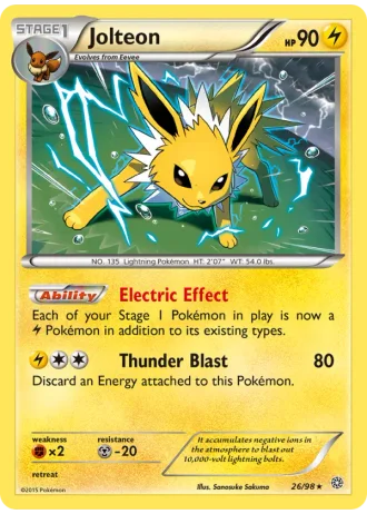 Jolteon #26/98 — Ancient Origins