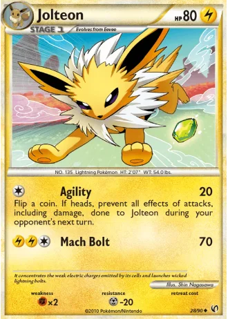 Jolteon #28/90 — Senza Paura