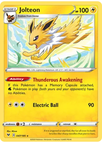 Jolteon #47 — Vivid Voltage