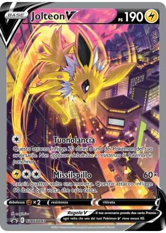 Jolteon V SWSH183 — Spada e Scudo Promos