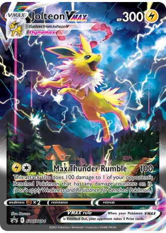 Jolteon VMAX SWSH184 — Sword & Shield Promos