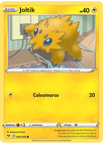 Joltik #55/185 — Voltaggio Sfolgorante