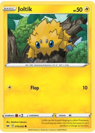 Joltik #70/202 — Sword & Shield