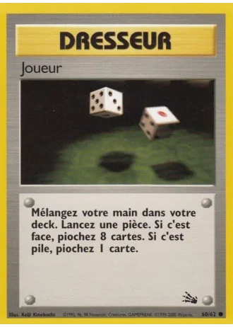 Joueur #60/62 — Fossile