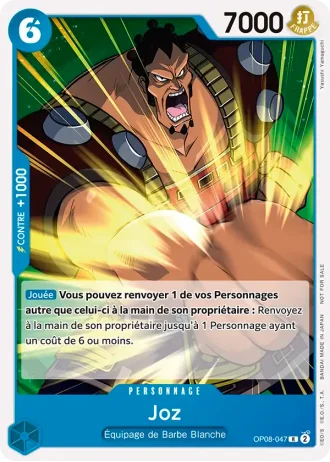 Joz (OP08-047) (Alternative Art) — PROMO