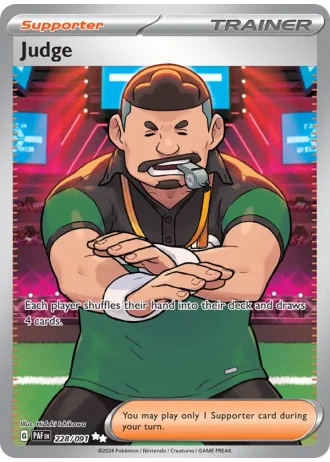 Judge #228/91 — Paldean Fates