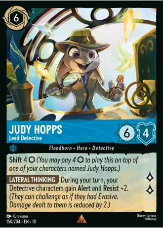 Judy Hopps - Lead Detective #150/204 — Whispers in the Well