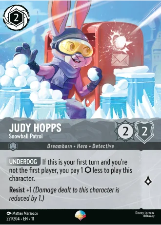 Judy Hopps - Snowball Patrol #221/204 — Winterspell