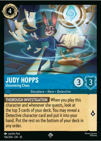 Judy Hopps - Uncovering Clues #156/204 — Whispers in the Well