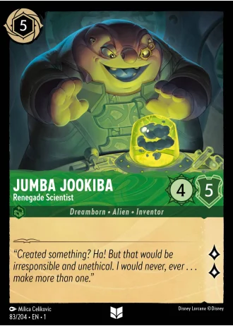 Jumba Jookiba - Renegade Scientist #83/204 — The First Chapter