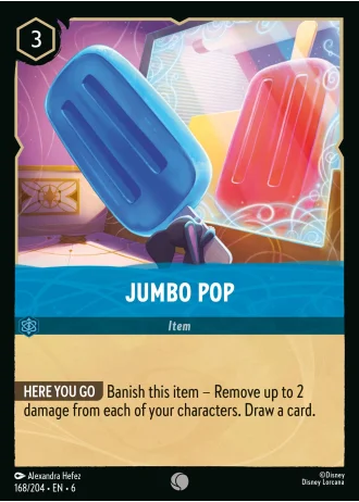 Jumbo Pop #168/204 — Azurite Sea