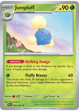 Jumpluff #003/193 — Paldea Evolved