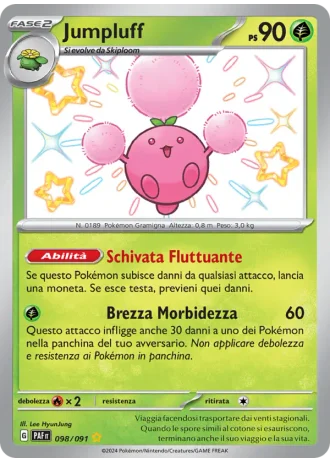 Jumpluff #098 — Destino di Paldea