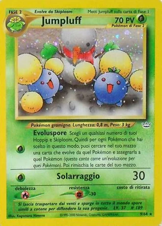 Jumpluff (1ª Edizione) #9/64 — Neo Revelation (1ª Edizione)