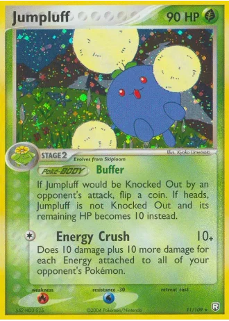 Jumpluff #11/109 — Team Rocket Returns