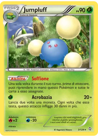 Jumpluff #3/124 — Stirpe dei Draghi